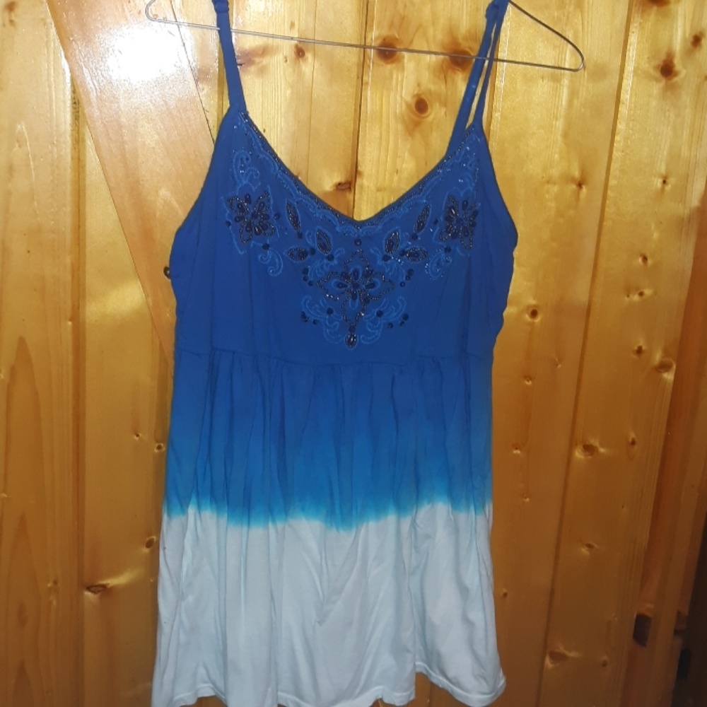 Blue Tank top